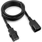 Кабель питания C13 - C14, 1.8м, Cablexpert PC-189-1-1.8M