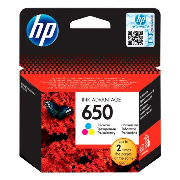 Картридж HP CZ102AE (№650) Color - CZ102AE/CZ102AK