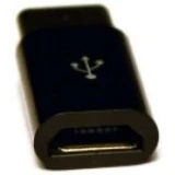 Переходник microUSB (F) - USB Type-C, KS-IS KS-294 Black (KS-294Black)