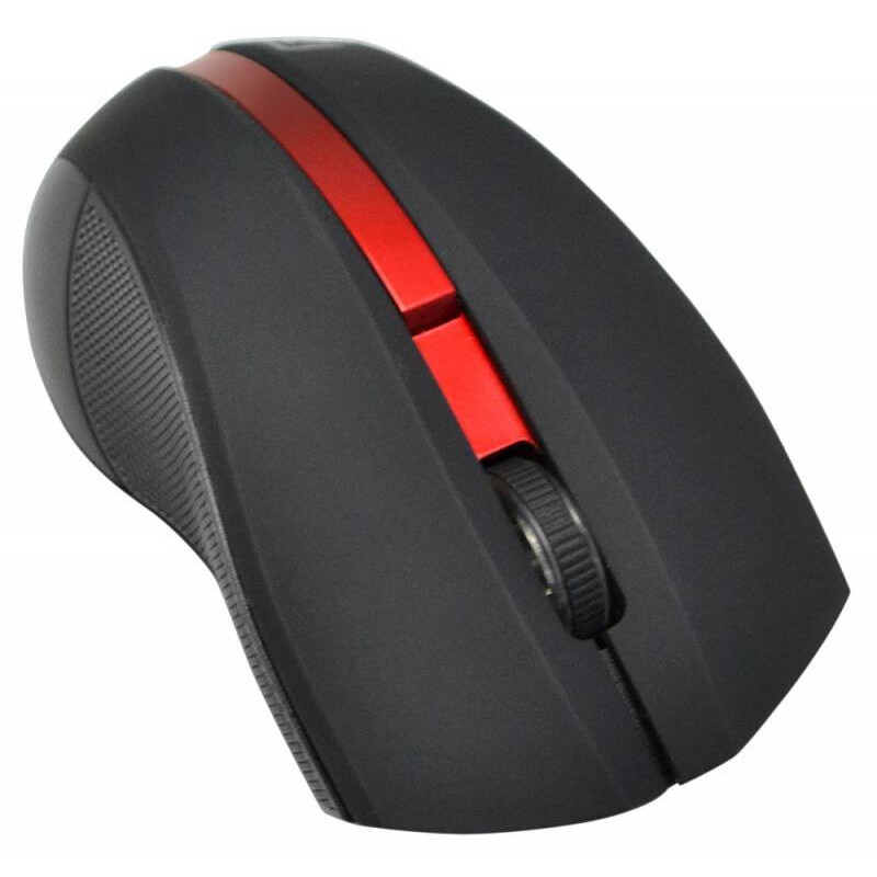 Мышь Oklick 615MW Black/Red - фото 2