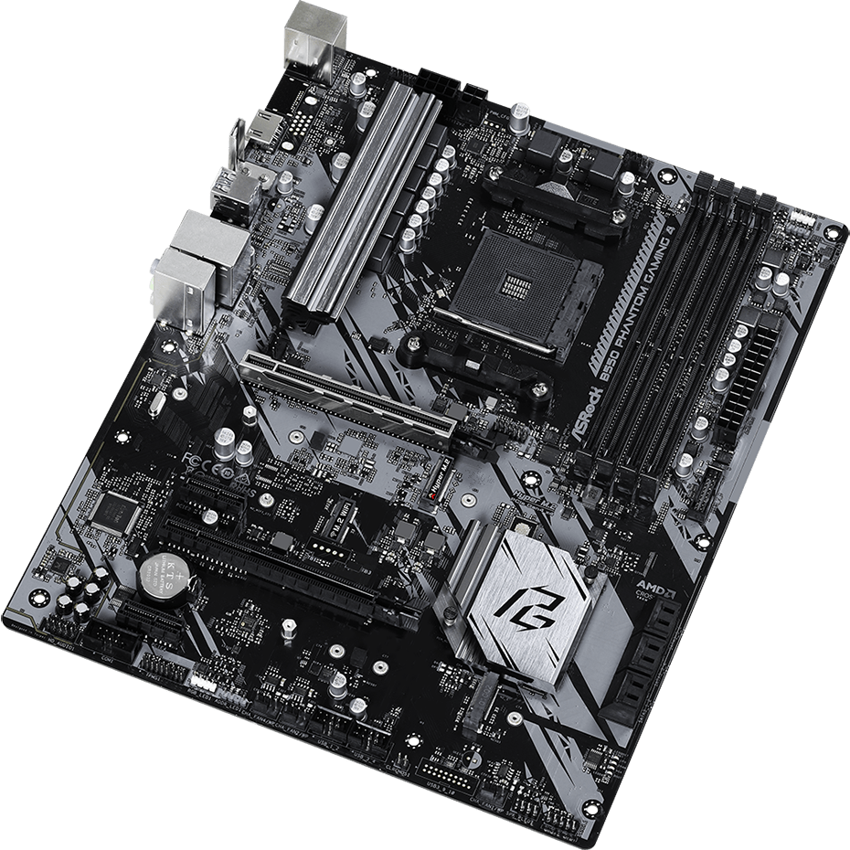 Материнская плата ASRock B550 Phantom Gaming 4 - фото 2