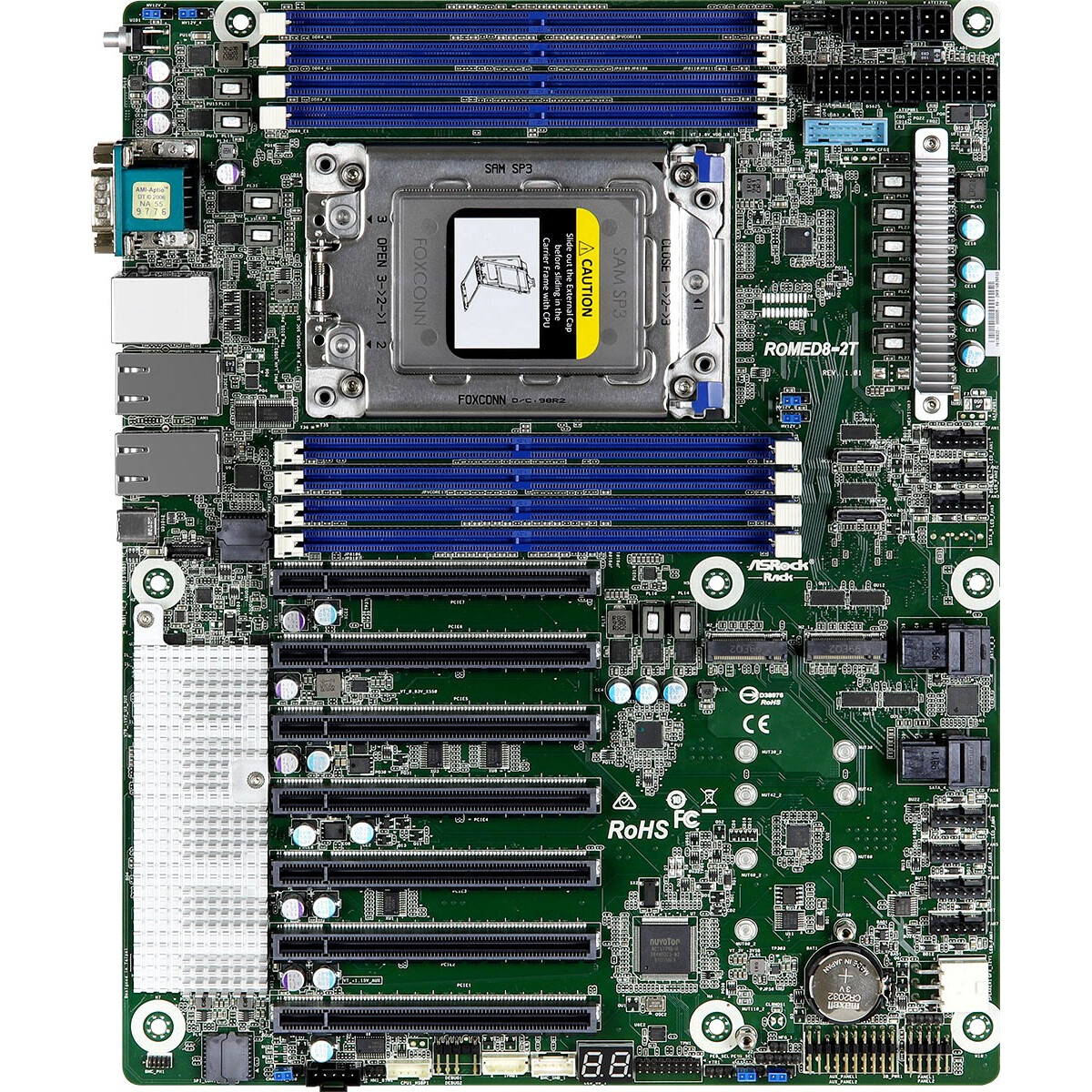 Серверная материнская плата ASRock ROMED8-2T OEM