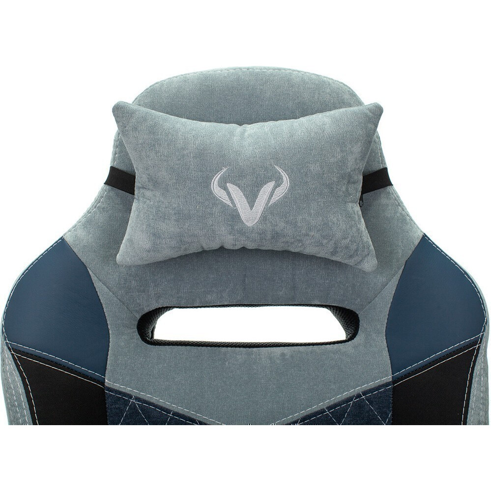 Игровое кресло Бюрократ Viking 6 Knight BL Fabric синий - VIKING 6 KNIGHT BL - фото 5