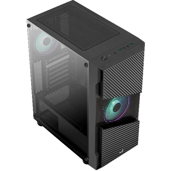 Корпус AeroCool Menace Saturn RGB Black - EN54186 - фото 2