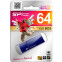 USB Flash накопитель 64Gb Silicon Power Blaze B05 Blue (SP064GBUF3B05V1D) - фото 2