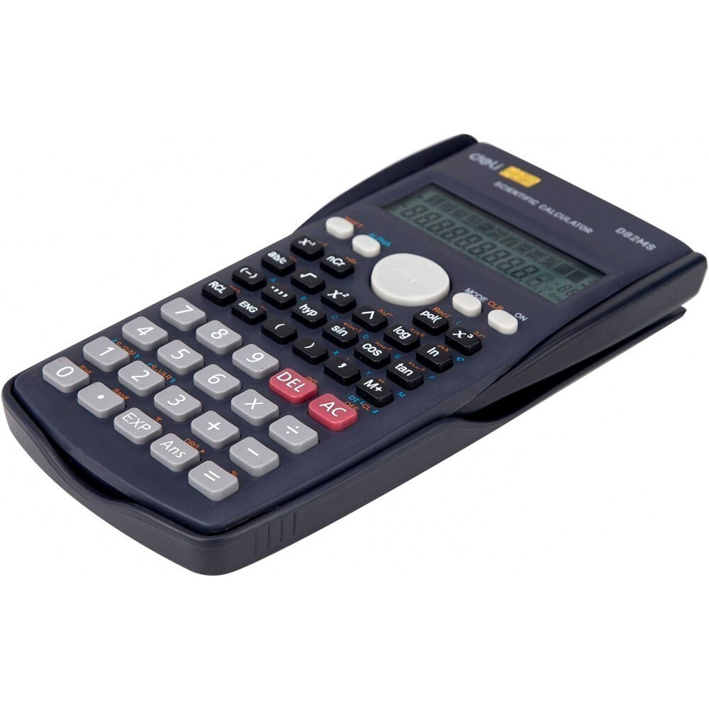 Калькулятор Deli ED82MS Blue - фото 3