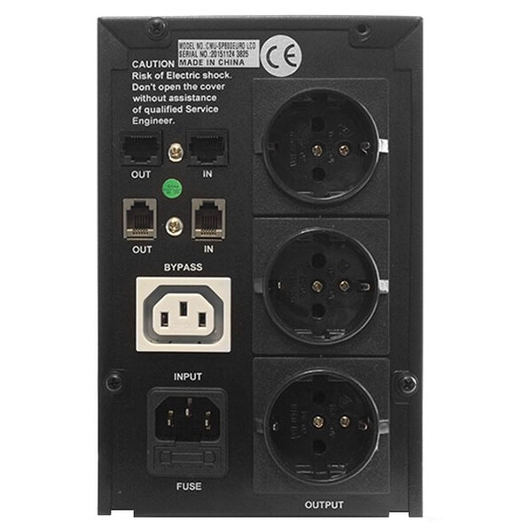 ИБП Crown CMU-SP800EURO LCD - фото 2