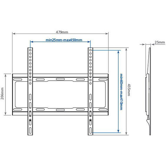 Кронштейн ARM MEDIA STEEL-3 Black - фото 3