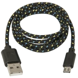 Кабель USB A (M) - microUSB B (M), 1м, Defender USB08-03T (87474)