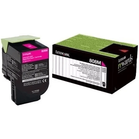 Картридж Lexmark 80C8XM0 Magenta - 80C0X30/80C8XME/80C8XM0