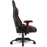 Игровое кресло Sharkoon Elbrus 3 Black/Red (ELBRUS-3-BK/RD)