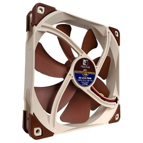 Вентилятор для корпуса Noctua NF-A14 PWM - NF-A14-PWM - фото 2
