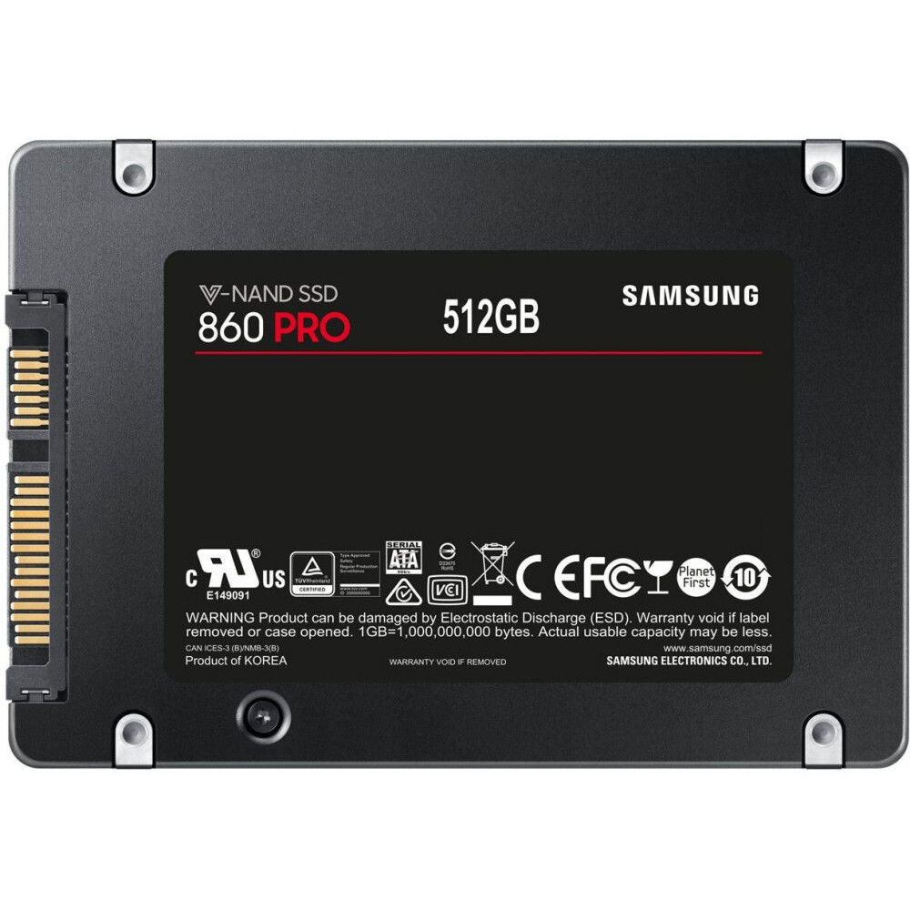 Накопитель SSD 512Gb Samsung 860 PRO (MZ-76P512BW) - фото 2