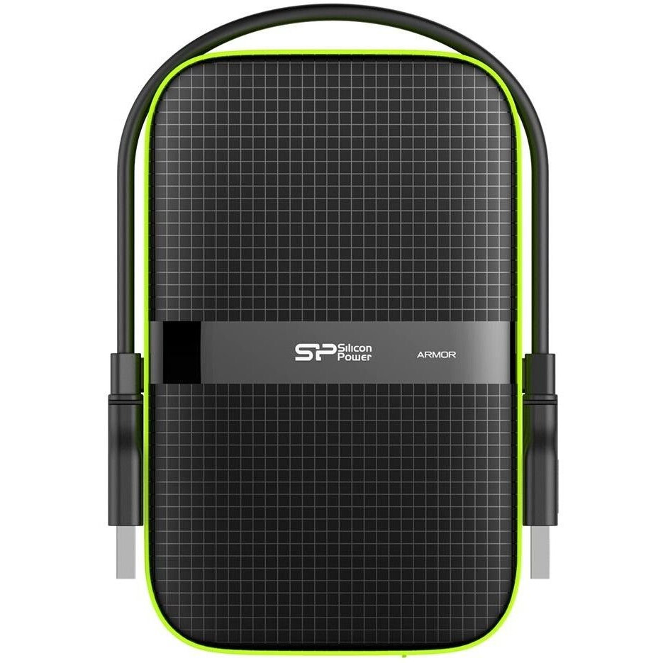 Внешний жёсткий диск 5Tb Silicon Power Armor A60 Black (SP050TBPHDA60S3K) - фото 2