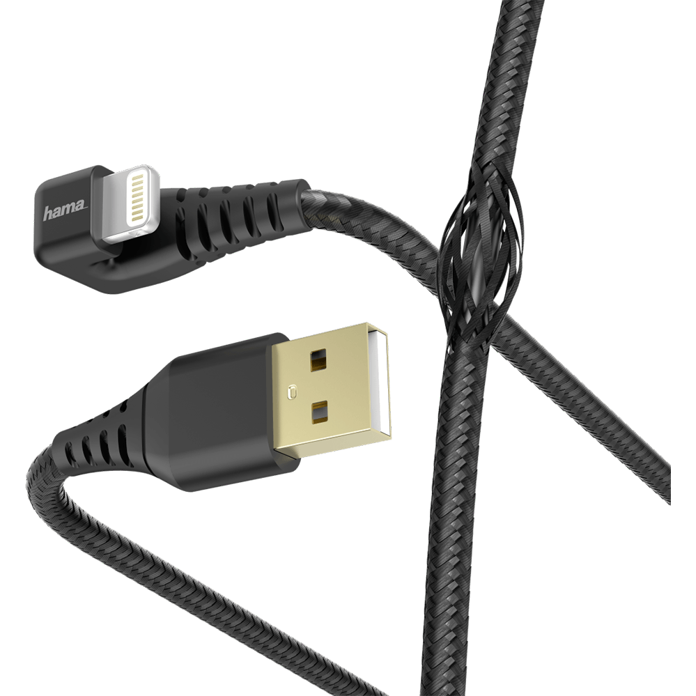 Кабель USB - Lightning, 1.5м, HAMA 00187221