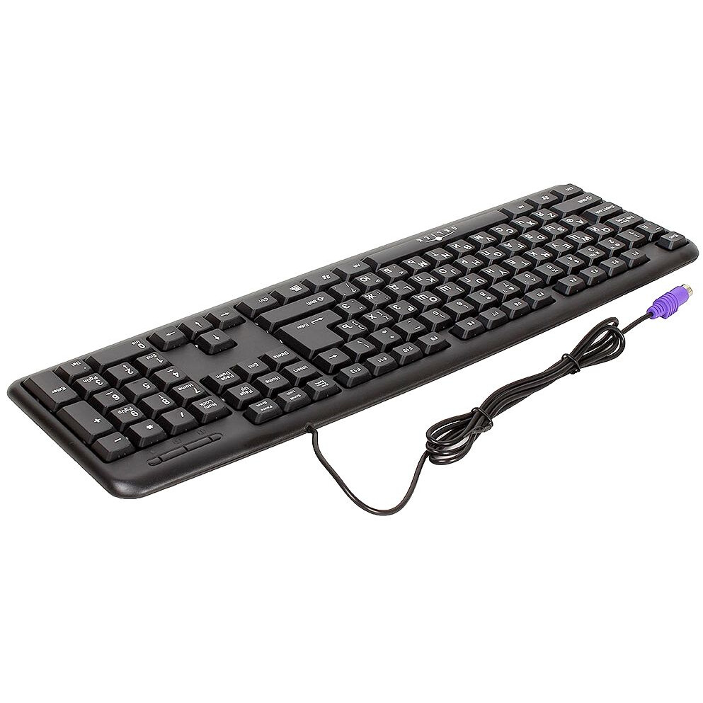 Клавиатура Oklick 180M Black PS/2 - 313180 - фото 4