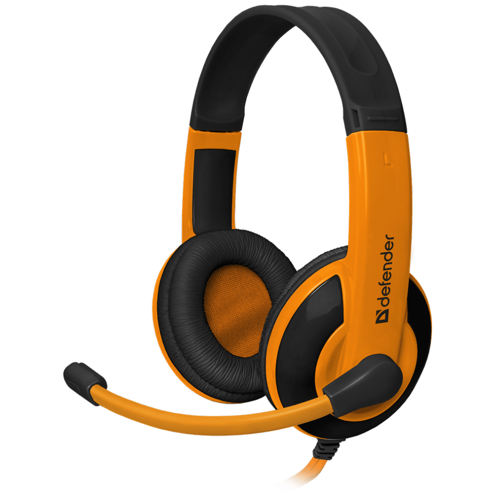 Гарнитура Defender Warhead G-120 Black/Orange - 64099 - фото 3