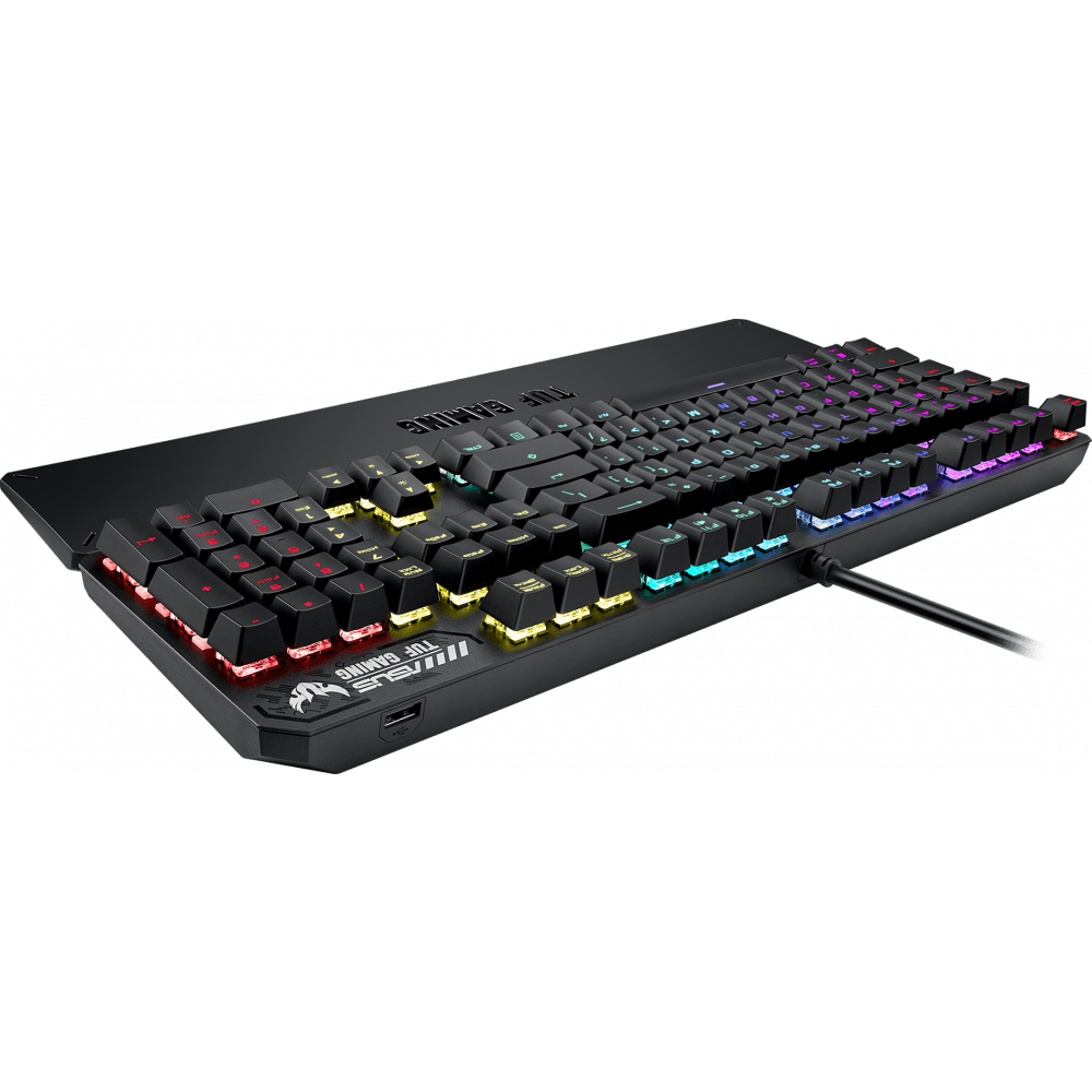 Клавиатура ASUS TUF Gaming K3 Black (Kaihua Red) - 90MP01Q0-BKRA00 - фото 4