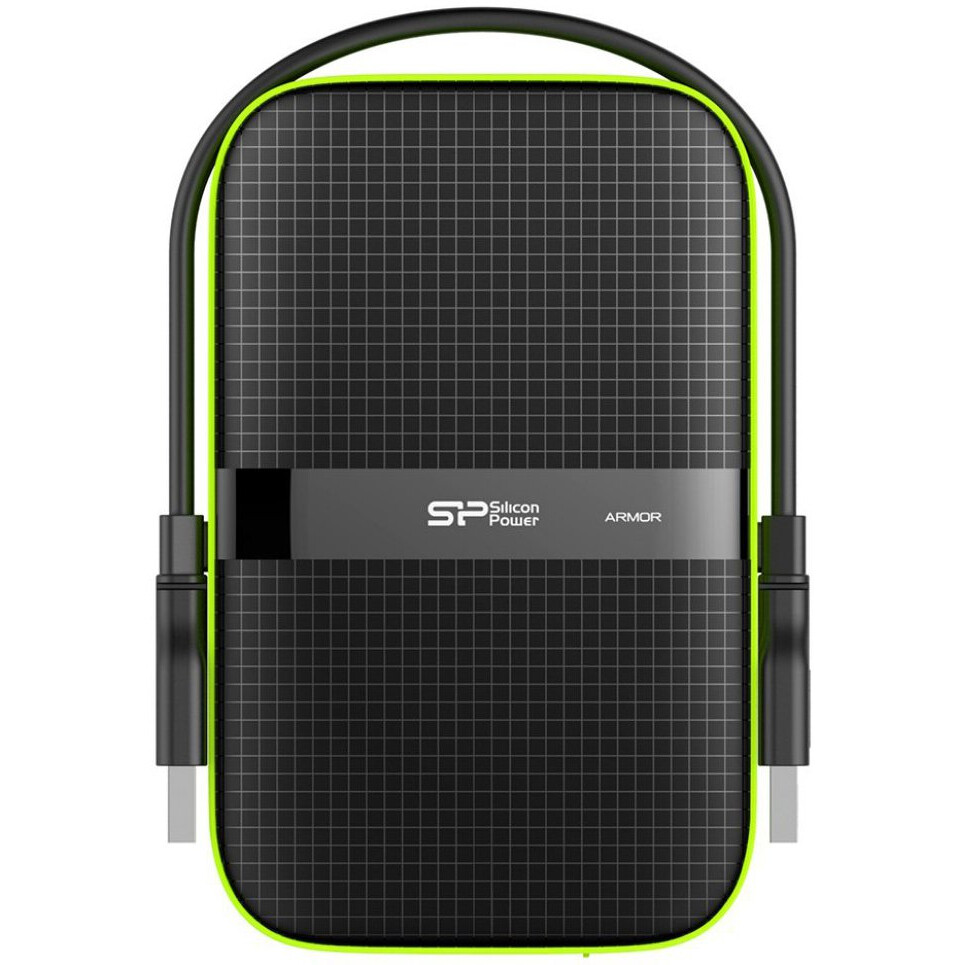 Внешний жёсткий диск 1TB Silicon Power Armor A60 Black (SP010TBPHDA60S3K)