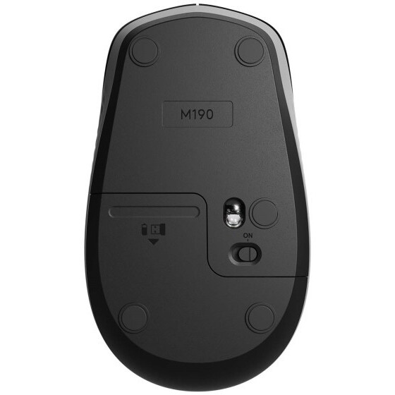 Мышь Logitech M190 Mid Grey (910-005906) - фото 4