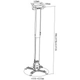 Кронштейн Digis DSM-2 Grey