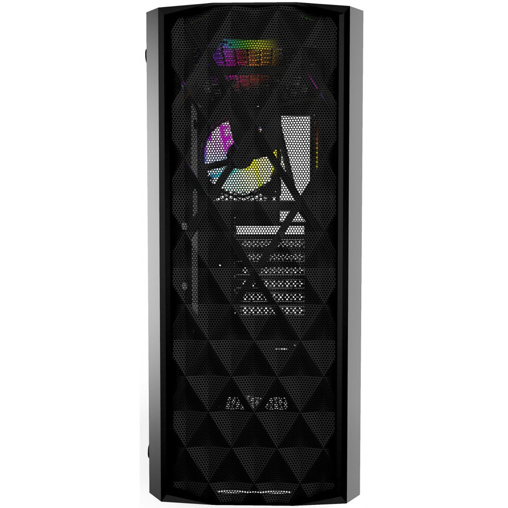 Корпус Powercase Diamond Mesh LED Black - CMDM-L1 - фото 6
