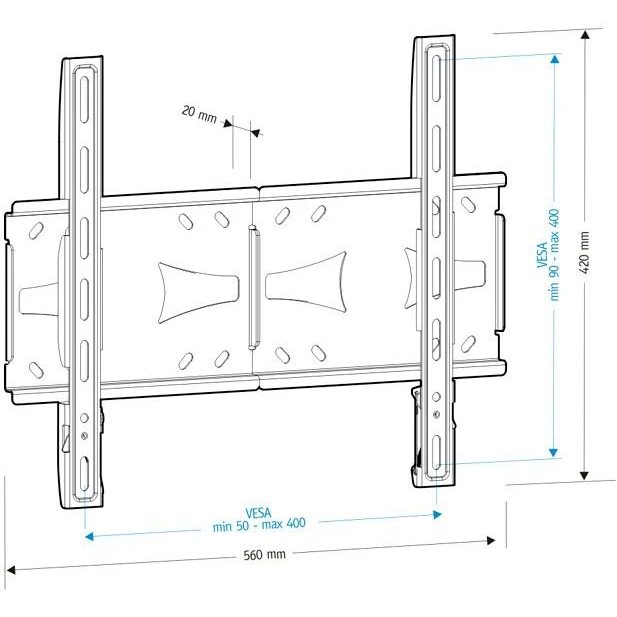 Кронштейн Holder LCDS-5070 Black - фото 2