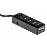 USB-концентратор Buro BU-HUB4-0.5L-U2.0