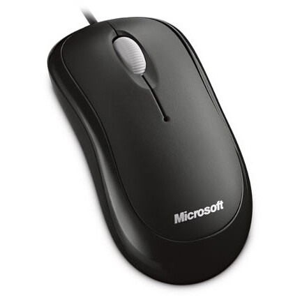 Мышь Microsoft Basic Optical Mouse Black (4YH-00007)