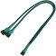 Разветвитель 3-pin - 2x 3-pin, Nanoxia NX3PY30G