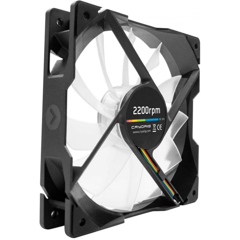 Вентилятор для корпуса Cryorig QF120 Performance White LED - CR-QFLC - фото 3