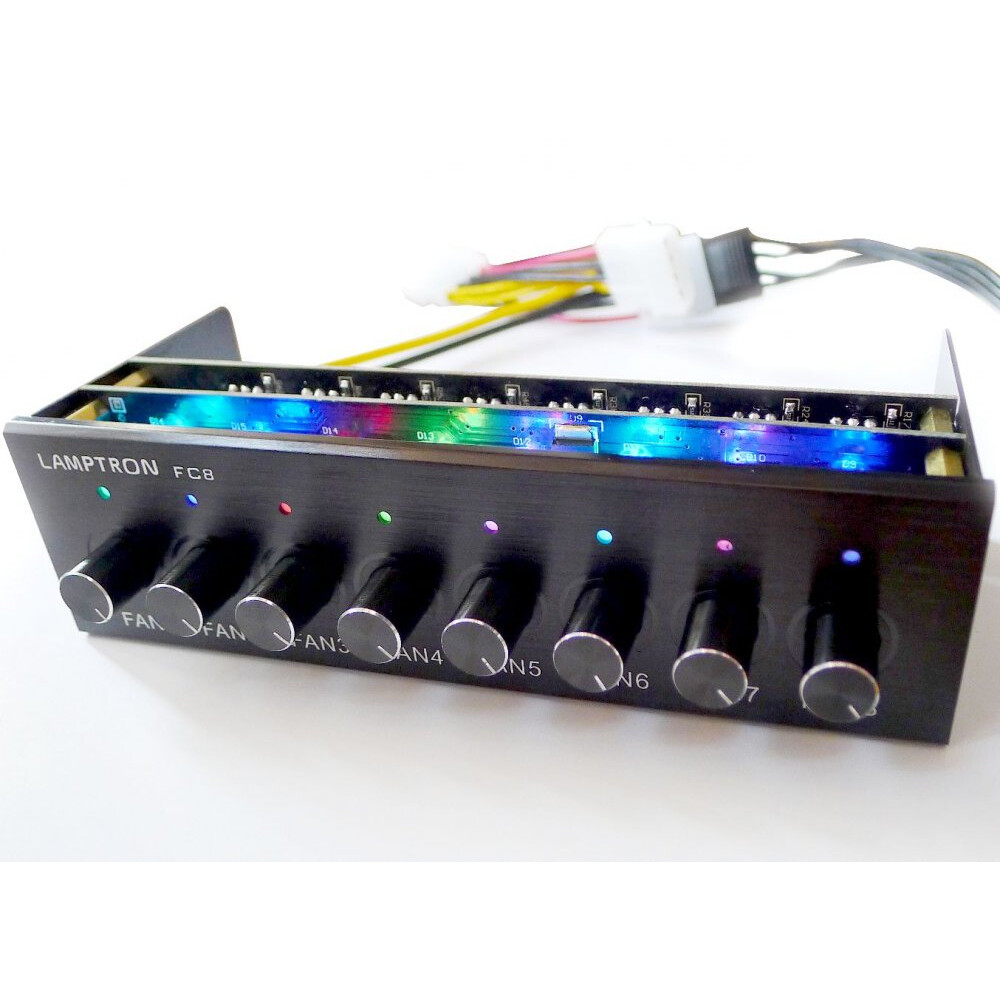 Контроллер вентиляторов Lamptron FC8