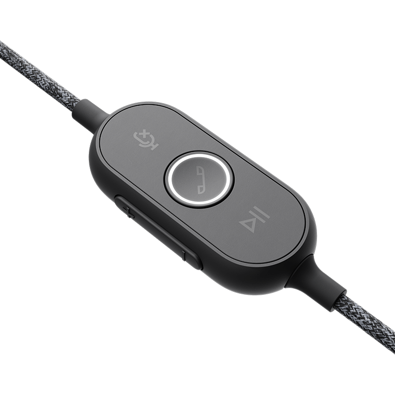 Гарнитура Logitech Zone Wired Teams Graphite (981-000870) - фото 4