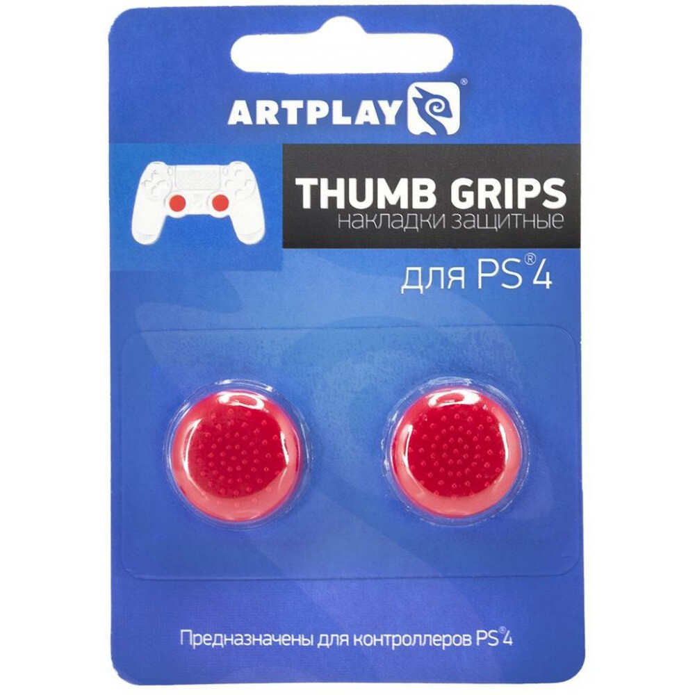 Накладки на стики Artplays Thumb Grips Red