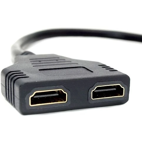 Разветвитель HDMI (M) - 2x HDMI (F), KS-IS KS-362 - фото 2