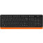 Клавиатура + мышь A4Tech Fstyler FG1010 Black/Orange - фото 2