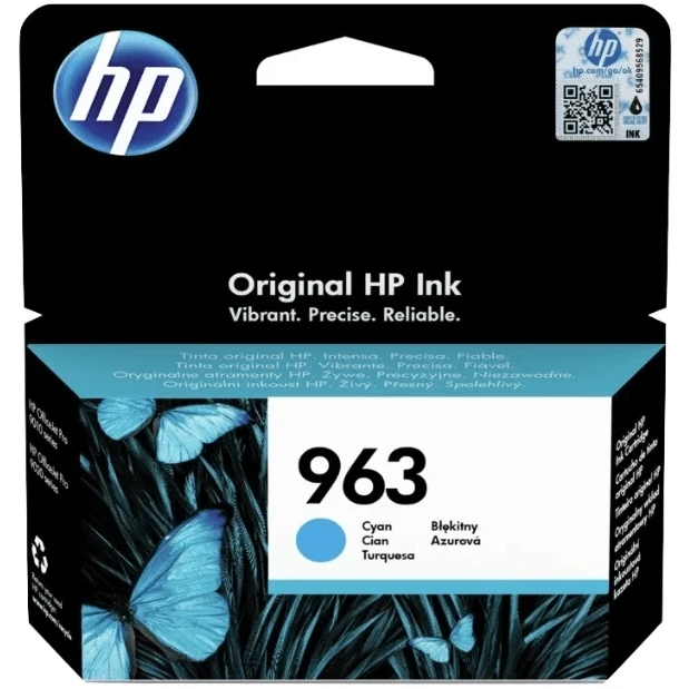 Картридж HP 3JA23AE (№963) Cyan