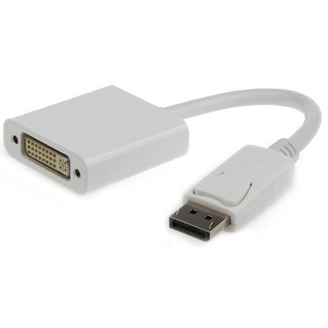 Переходник DisplayPort (M) - DVI (F), Gembird A-DPM-DVIF-002-W