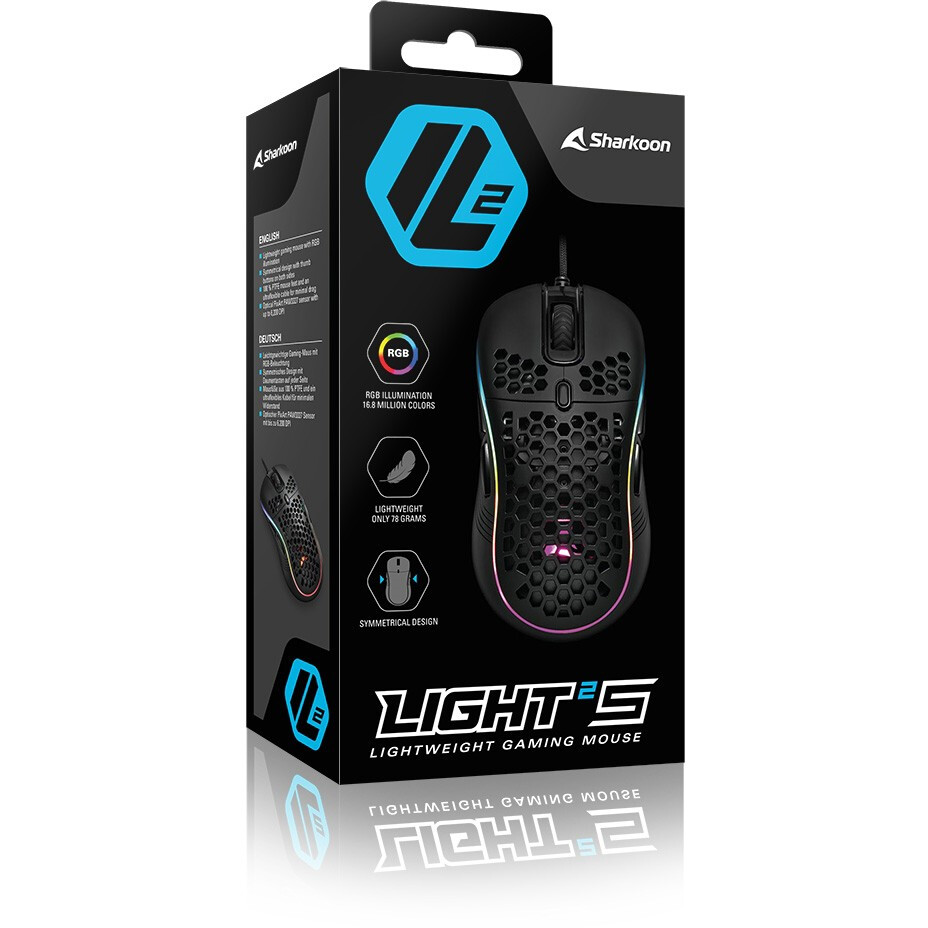 Мышь Sharkoon Light2 S - фото 6