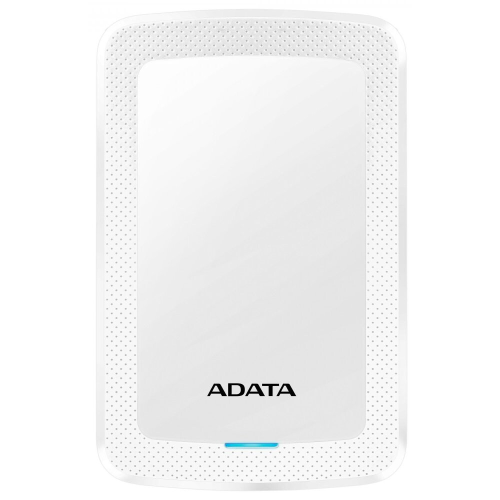 Внешний жёсткий диск 1TB ADATA HV300 White (AHV300-1TU31-CWH) - фото 2