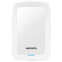 Внешний жёсткий диск 1TB ADATA HV300 White (AHV300-1TU31-CWH) - фото 2