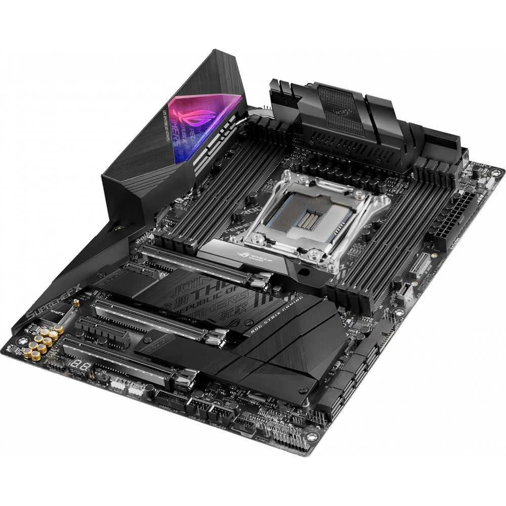 Rog strix x299 e gaming. ASUS Strix x299-e. LGA 2066 x299. ASUS ROG Strix x299-e Gaming II. Материнская плата ASUS ROG Strix x299-e Gaming II.