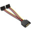 Разветвитель SATA - 2x SATA, 0.15м, Vention KDBBB