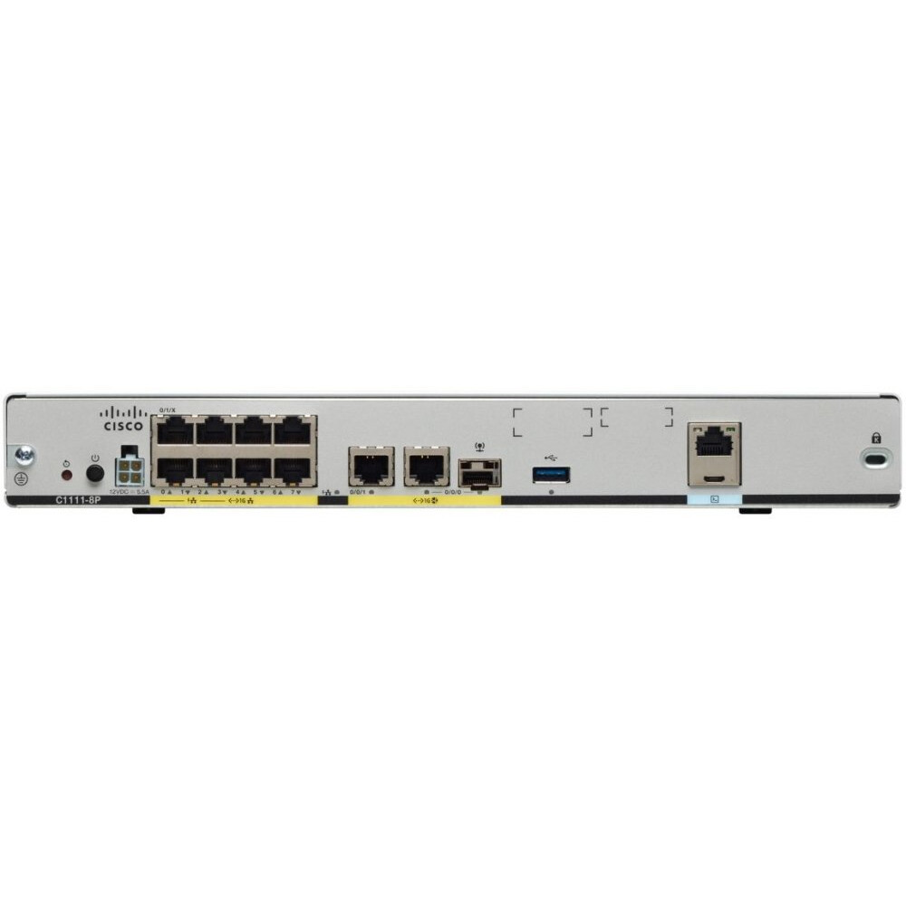 Маршрутизатор (роутер) Cisco C1111-8P - фото 3
