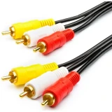 Кабель 3x RCA (M) - 3x RCA (M), 1.2м, ATCOM AT7267
