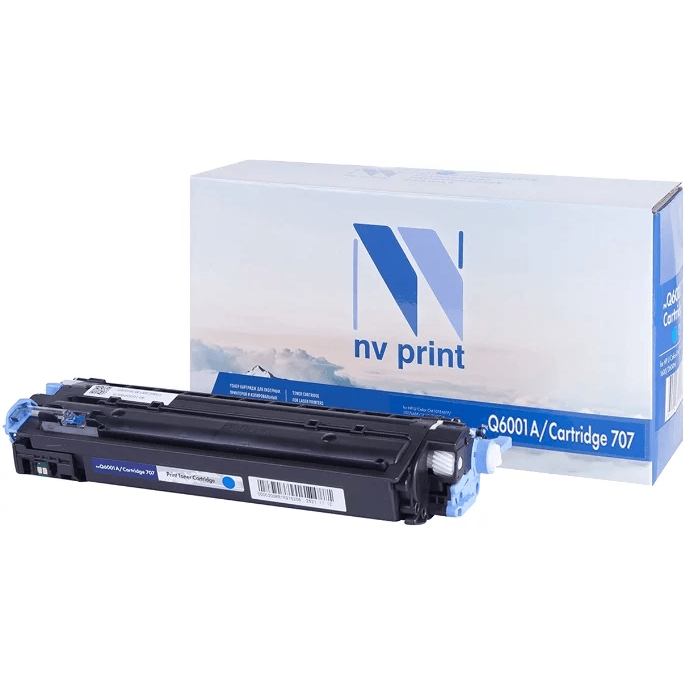 Картридж NV Print Q6001A/707 Cyan - Q6001A/707C