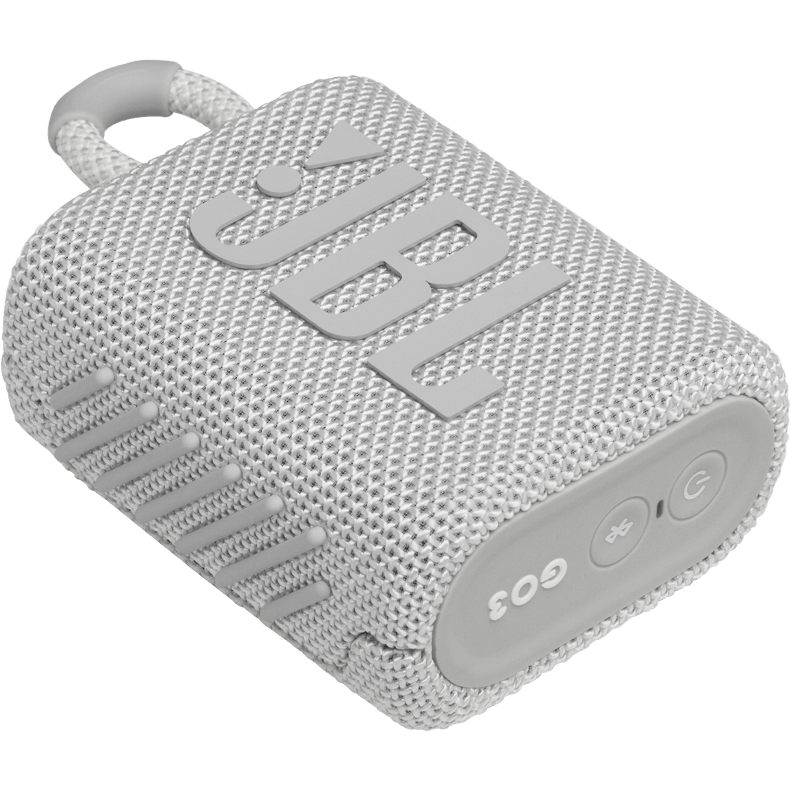 Портативная акустика JBL GO 3 White - JBLGO3WHT - фото 6