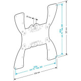 Кронштейн Holder LCDS-5057 Black
