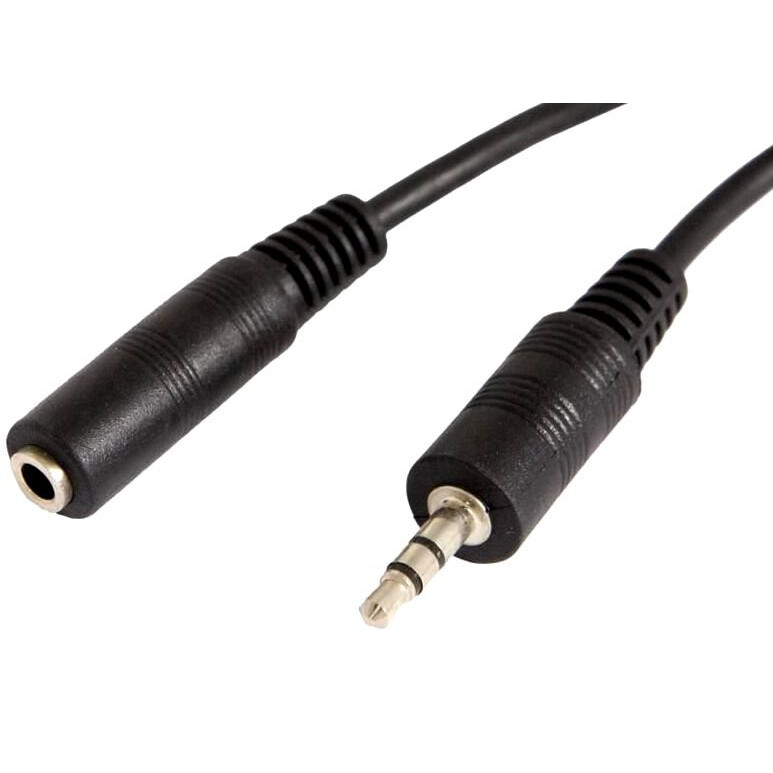 Кабель удлинительный 3.5 Jack (M) - 3.5 Jack (F), 2м, Buro BAAC003-2 - BAAC003-2/817192