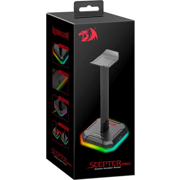 Подставка для наушников Redragon Scepter Pro - 77595 - фото 11